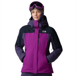 Mountain Hardwear Powder Maven Jacket Women's in Berry Glow